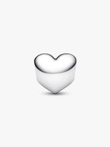 Charm Cuore con Pietra Azzurra Marzo da incidere