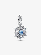 Disney, Frozen, Pendente Fiocco di Neve Argento Sterling 925