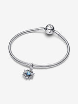 Disney, Frozen, Pendente Fiocco di Neve Argento Sterling 925