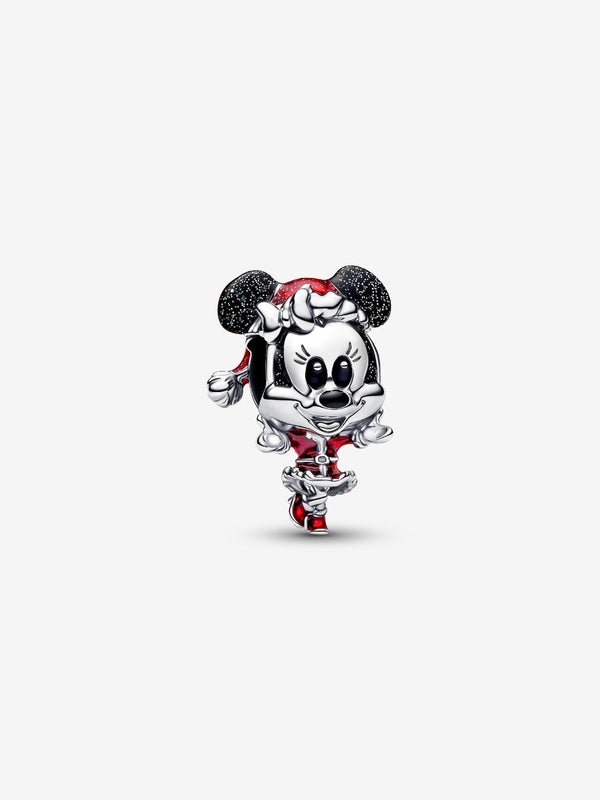 Disney, Minnie Mouse, Magia del Natale Argento Sterling 925