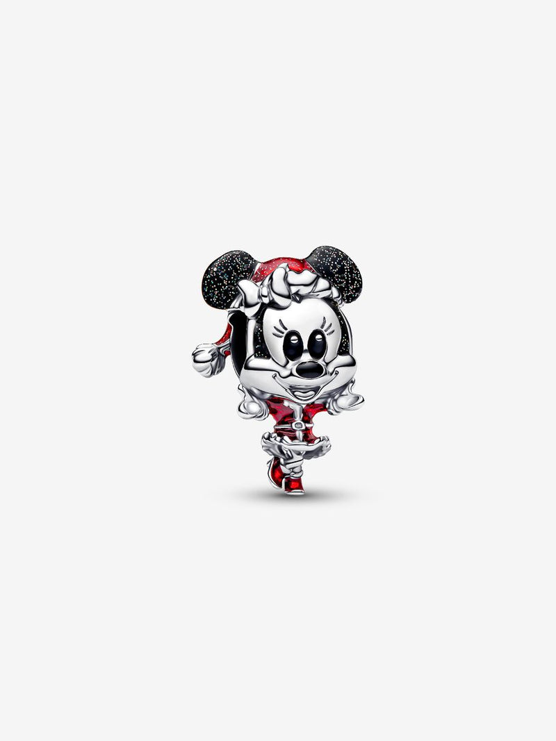 Disney, Minnie Mouse, Magia del Natale Argento Sterling 925