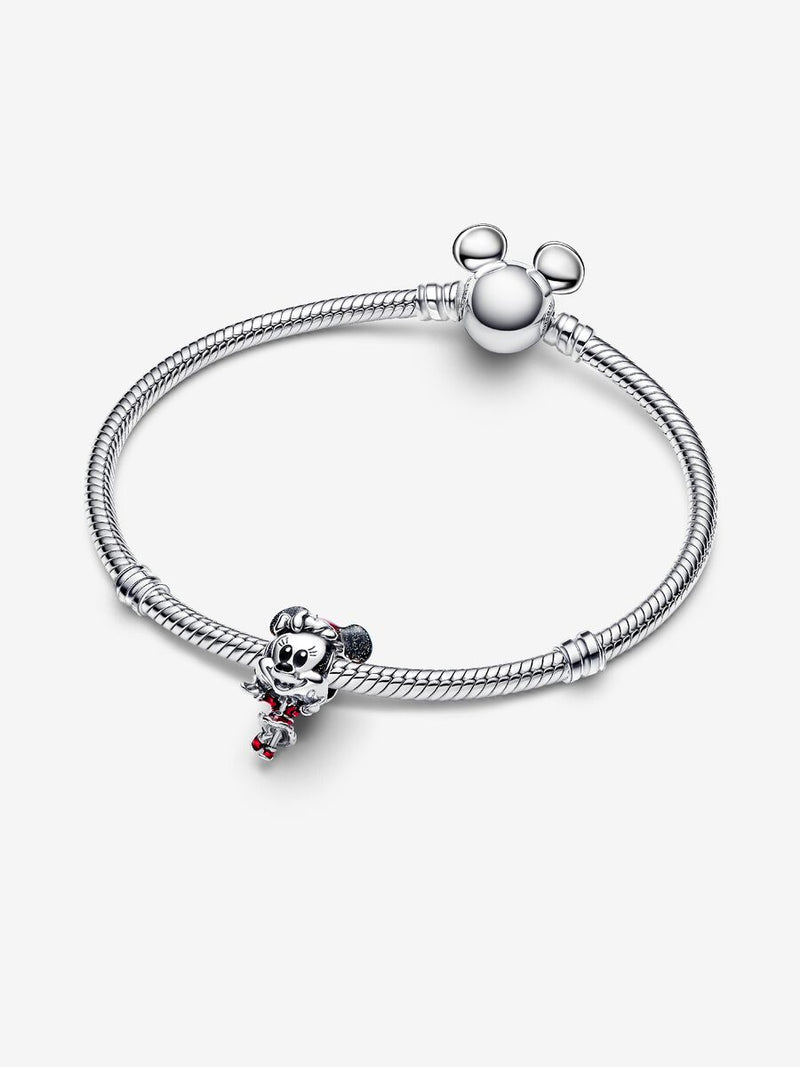 Disney, Minnie Mouse, Magia del Natale Argento Sterling 925