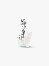 Charm Pendente Orso Polare Mamma e Cucciolo Argento Sterling 925