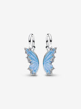 Charm Pendente Ali di Farfalla Divisibile Argento Sterling 925