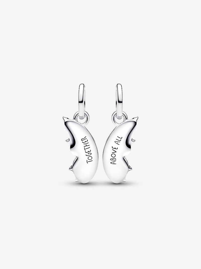 Charm Pendente Ali di Farfalla Divisibile Argento Sterling 925