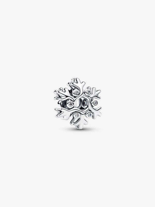 Charm Openwork Fiocco di Neve Argento Sterling 925