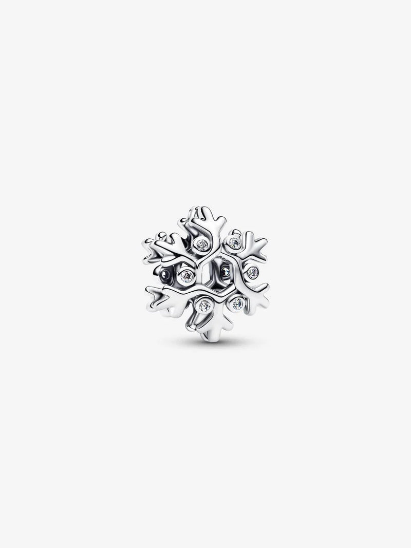 Charm Openwork Fiocco di Neve Argento Sterling 925