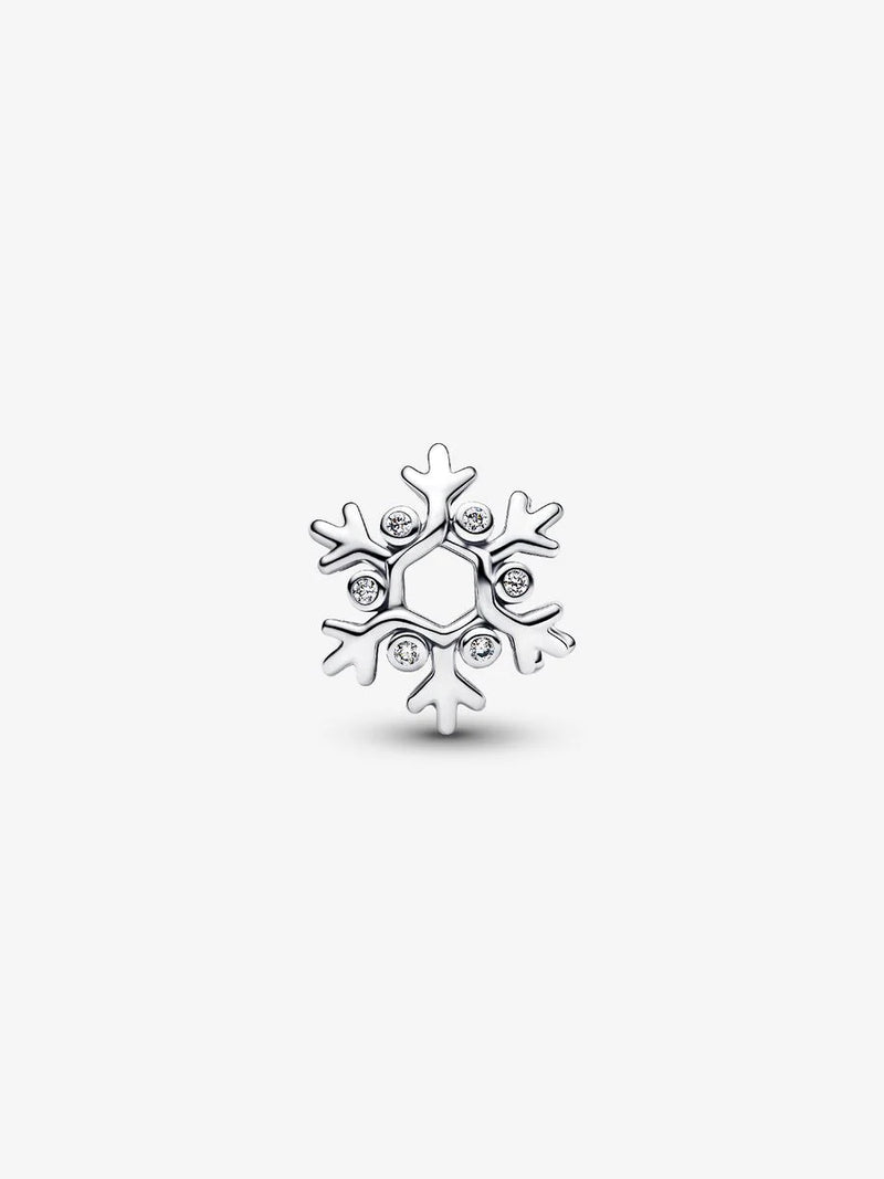Charm Openwork Fiocco di Neve Argento Sterling 925