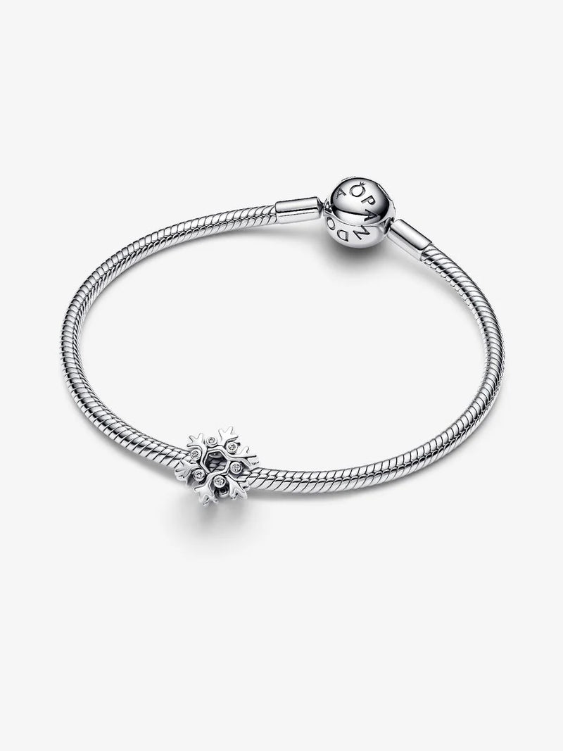 Charm Openwork Fiocco di Neve Argento Sterling 925