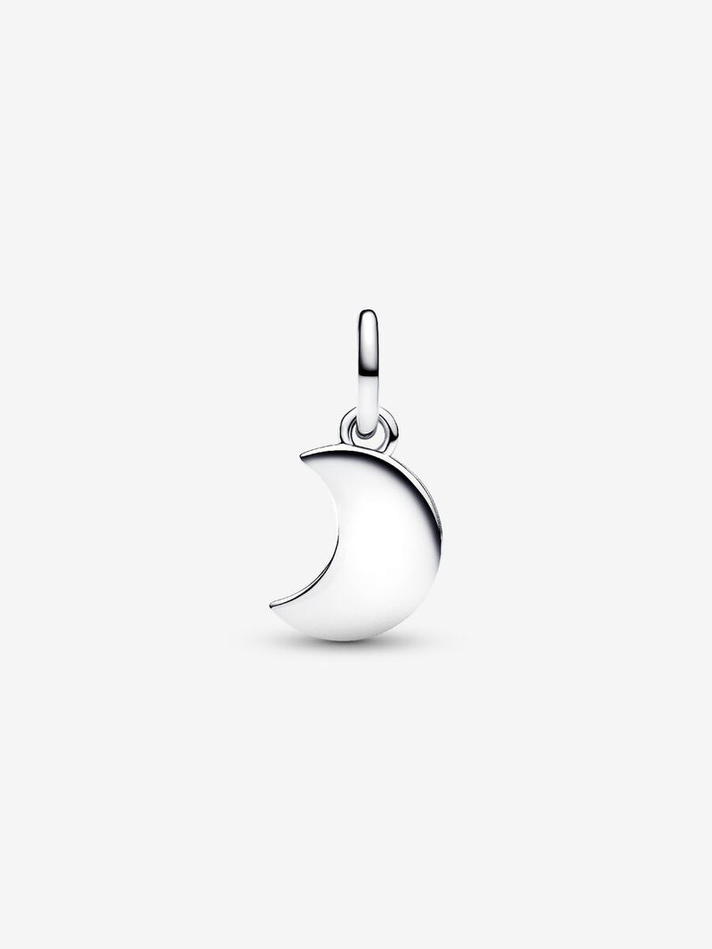 Charm Pendente Doppio Luna Crescente "I Would Give you the Moon" Argento Sterling 925