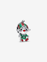Charm Elfo di Babbo Natale Argento Sterling 925