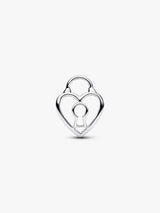 Charm Openwork Lucchetto Cuore