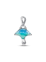 Charm Pendente Manta Vetro di Murano