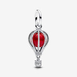Charm Pendente Mongolfiera Rossa