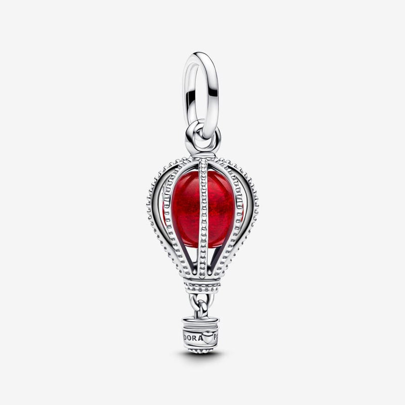 Charm Pendente Mongolfiera Rossa
