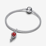 Charm Pendente Mongolfiera Rossa