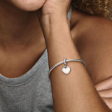 Charm Cuore Pendente da Incidere - Gioielleria Fondente