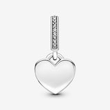 Charm Cuore Pendente da Incidere - Gioielleria Fondente
