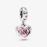 Charm pendente Cuore di Mamma - Gioielleria Fondente
