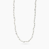 Choker necklace with shell pearls
