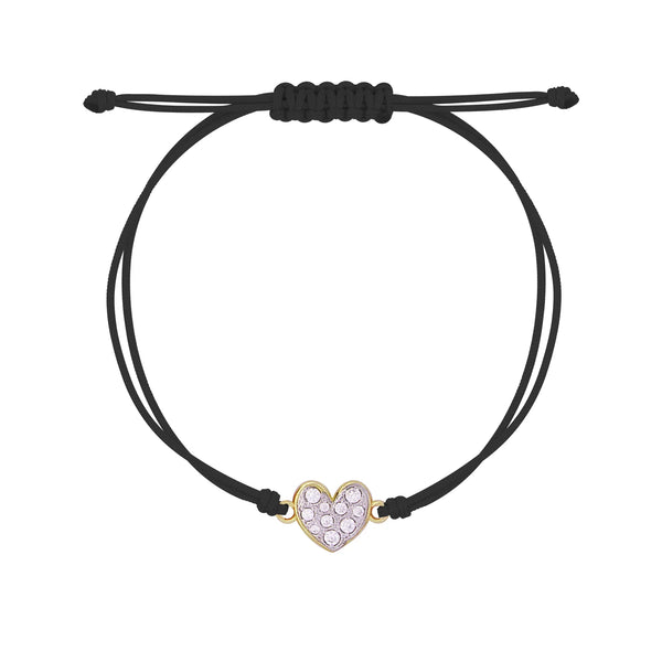 Bracciale Tessuto Cuore Stardust Ten - Gioielleria Fondente