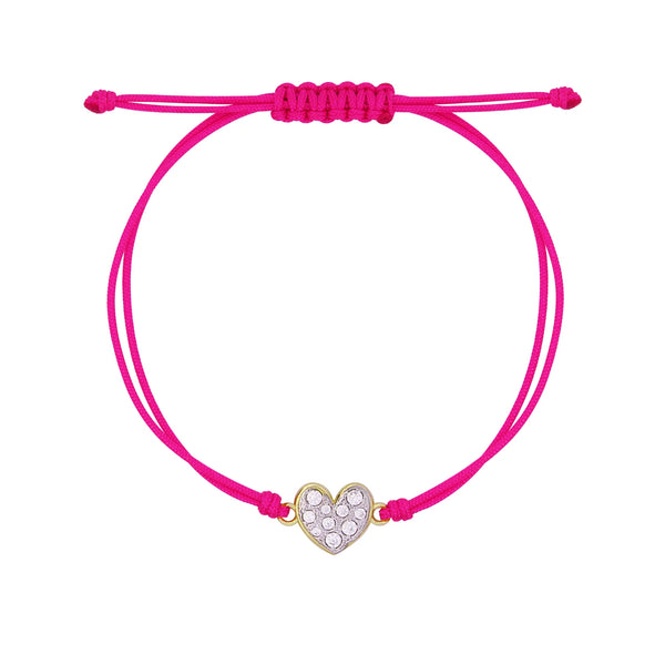 Bracciale Tessuto Cuore Stardust Ten - Gioielleria Fondente