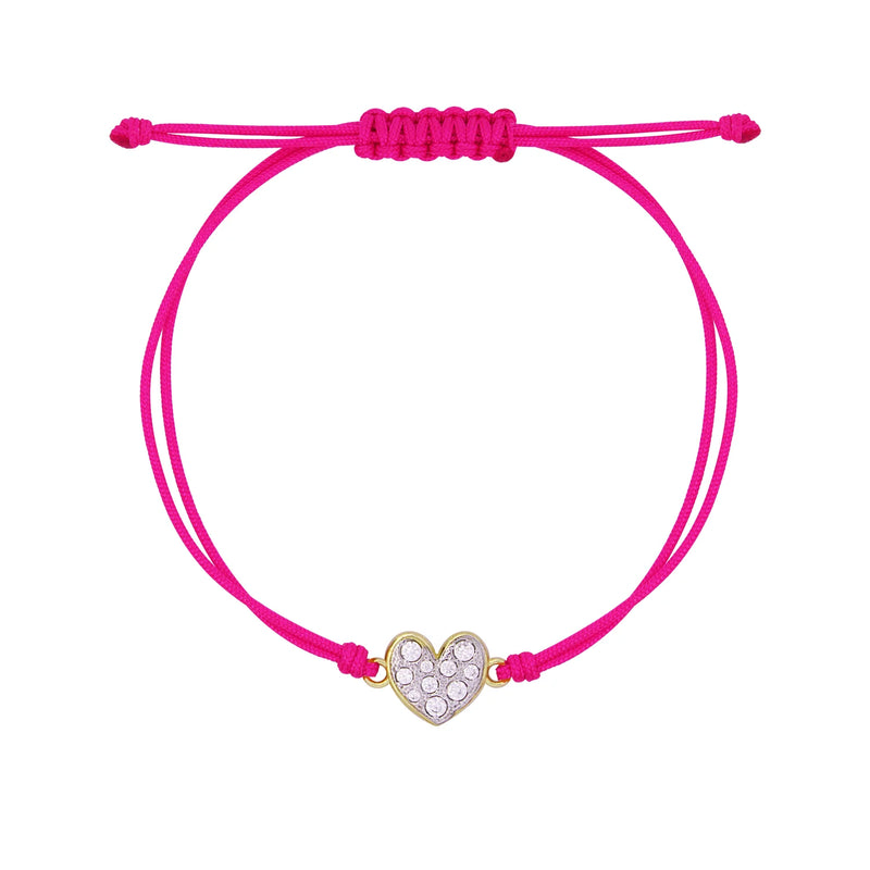 Bracciale Tessuto Cuore Stardust Ten - Gioielleria Fondente