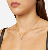 Collana Pendente Squared Cross Small - Gioielleria Fondente