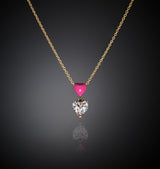 Collana Cuoricino Neon - Gioielleria Fondente