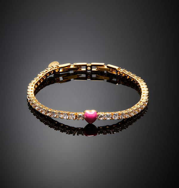 Bracciale Cuoricino Neon - Gioielleria Fondente