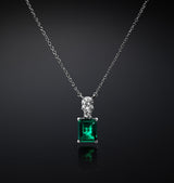 Collana pendente Emerald - Gioielleria Fondente
