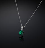 Collana pendente Emerald - Gioielleria Fondente
