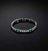 Bracciale Tennis Emerald - Gioielleria Fondente