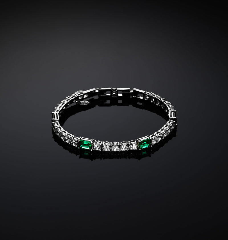 Bracciale Tennis Emerald - Gioielleria Fondente