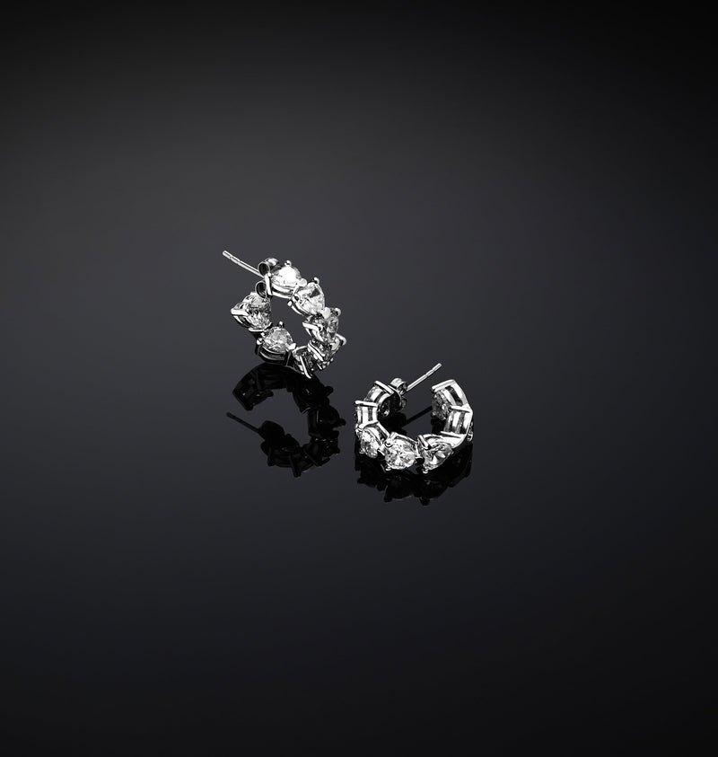 Orecchini Infinity Love small - Gioielleria Fondente