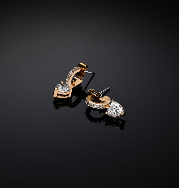 Orecchini con pendente First Love - Gioielleria Fondente