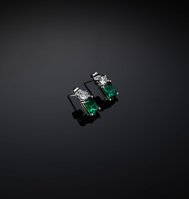 Orecchini Emerald - Gioielleria Fondente
