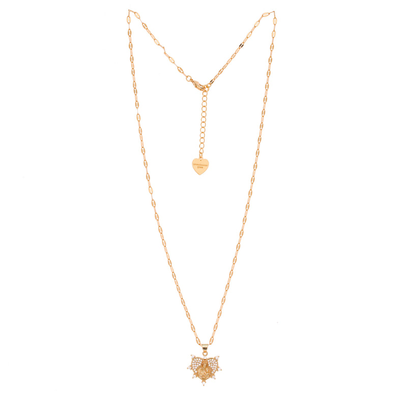 Collana Holy Mary Metal