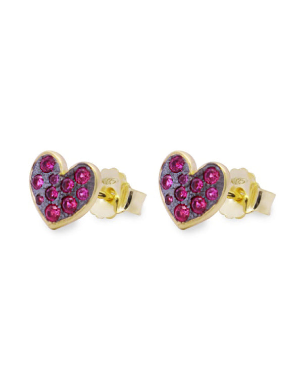 Orecchini lobo cuore Stardust Ten - Gioielleria Fondente