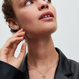 Collana con Perla d’Acqua Dolce Coltivata e Pavè - Gioielleria Fondente