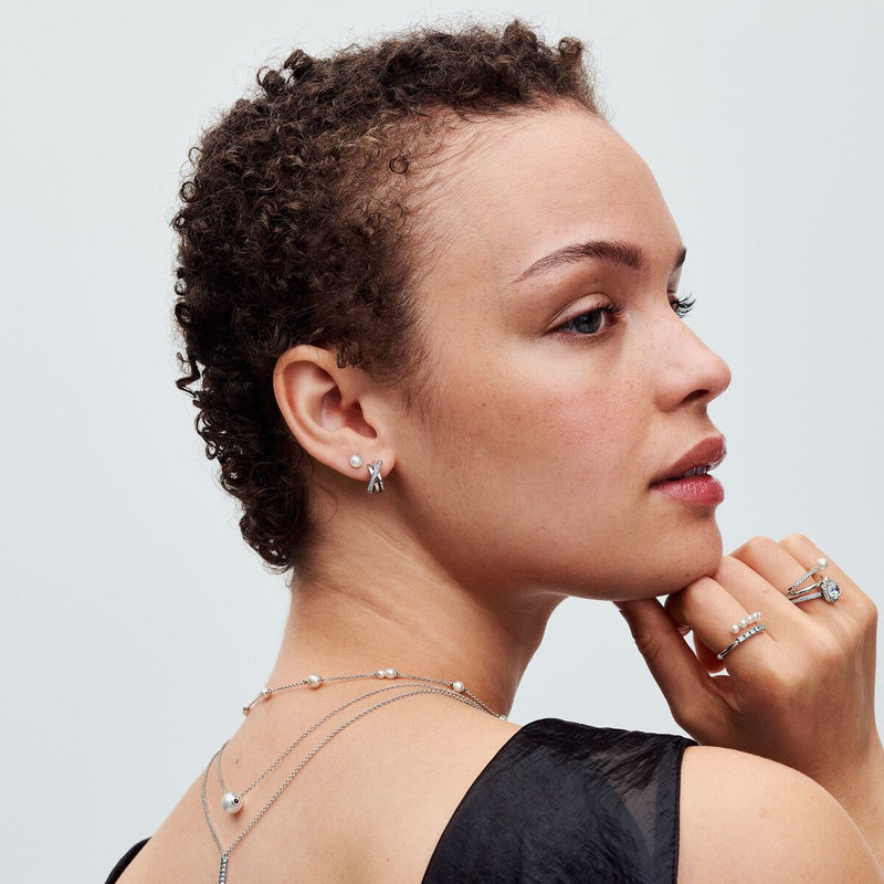 Orecchini Perle d’Acqua Dolce Coltivate Piccole - Gioielleria Fondente