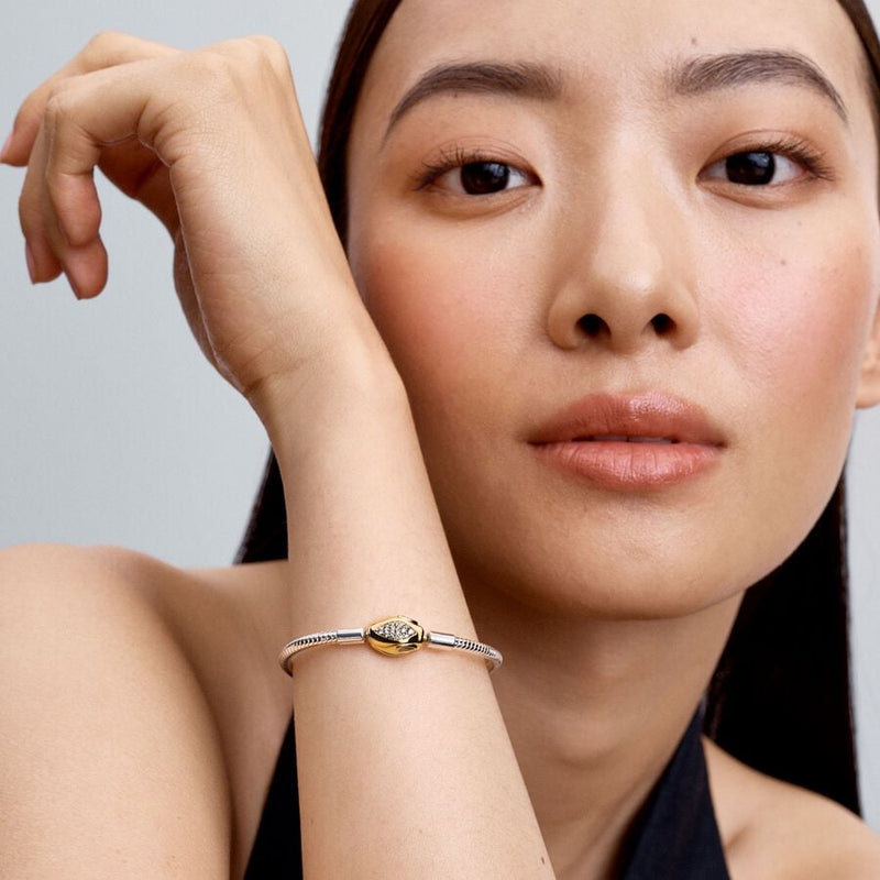 Bracciale con Chiusura a Serpente