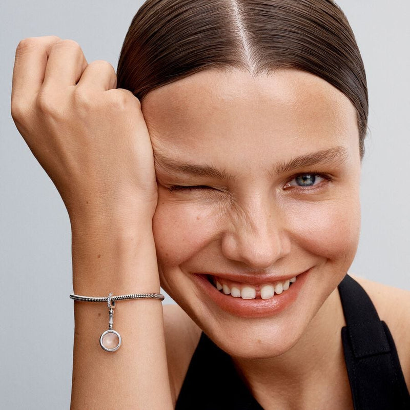 Charm Pendente Lente di Ingrandimento