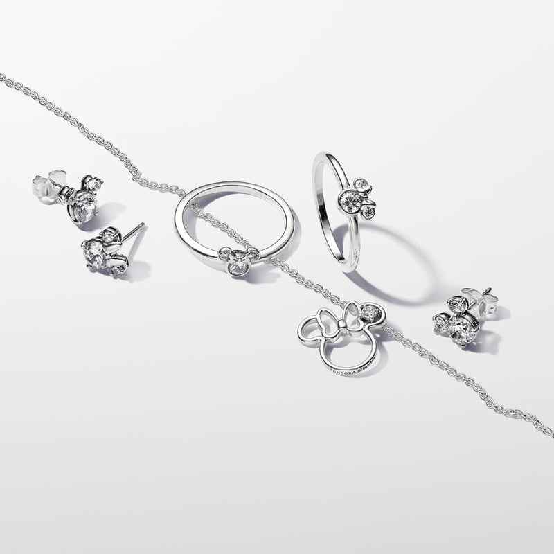Disney, Orecchini Scintillanti Mickey Mouse e Minnie Mouse