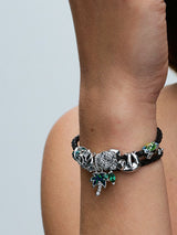 Charm Foglia di Monstera Glitterata