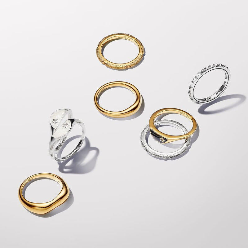 Anello Mezzo Sigillo con Smalto Pandora ME