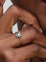 Anello Cuore e Pavè da incidere