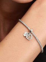 Charm Pendente Doppio Cuore Nessuna come Te