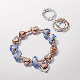 Anello Fascia a Cuori Be Love