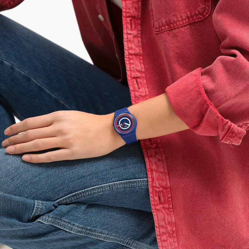 Orologio Swatch Blue To Basics
